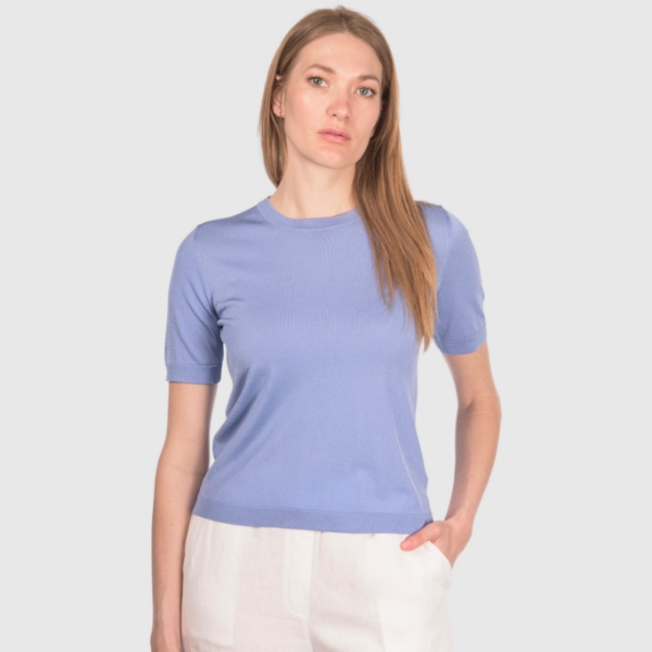 Immagine di T-shirt in maglia rasata
