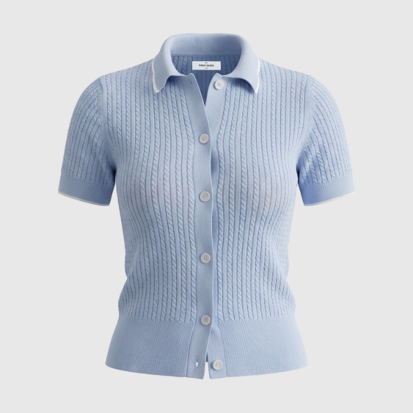 Immagine di Camicia in maglia a trecce