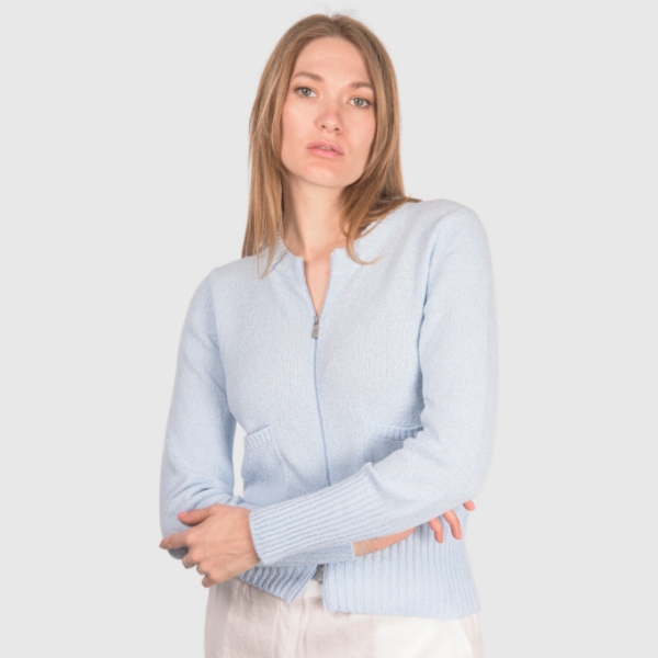 Picture of Bouclè knit bomber