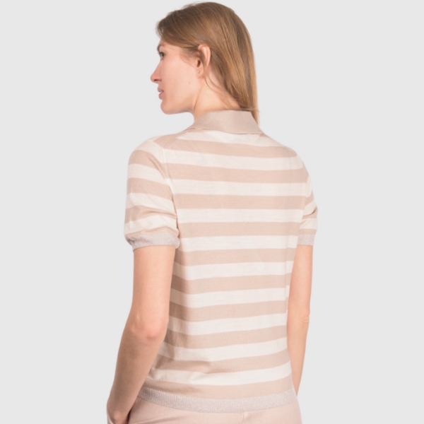 Immagine di Polo in maglia a righe