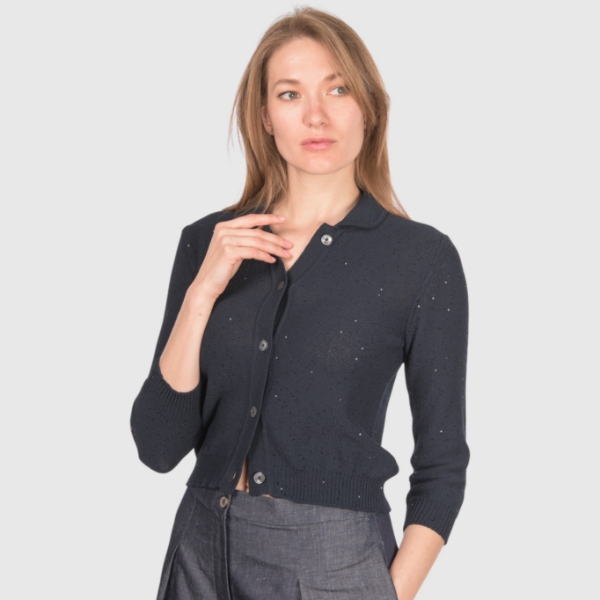 Picture of Sequins knit shirt