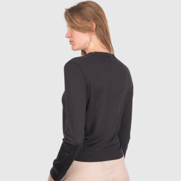 Picture of Ribbed silk cardigan