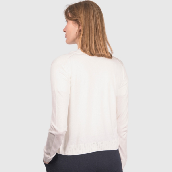 Picture of Ribbed silk cardigan