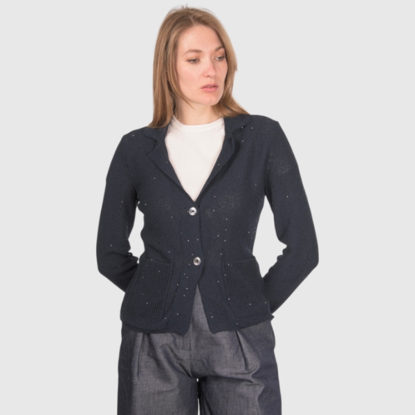 Picture of Sequins knit jacket
