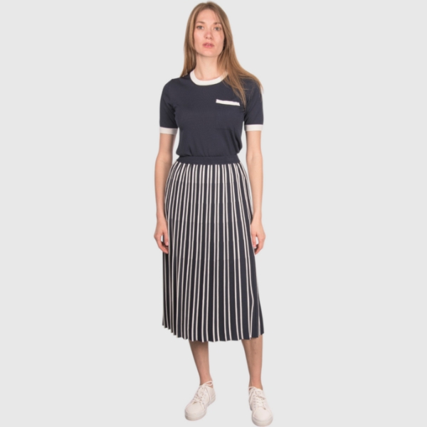 Immagine di Gonna midi plissè in maglia