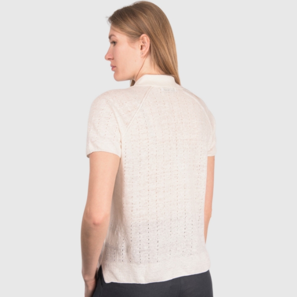 Immagine di Polo in maglia in lino