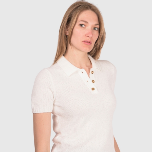 Immagine di Polo in maglia bouclè