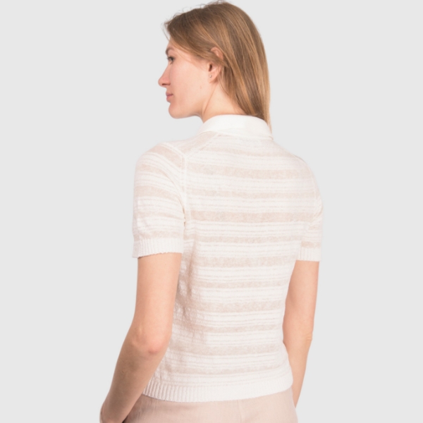 Immagine di Polo in maglia a righe