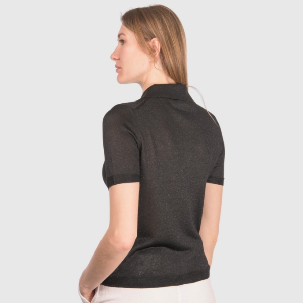 Immagine di Polo in maglia lurex