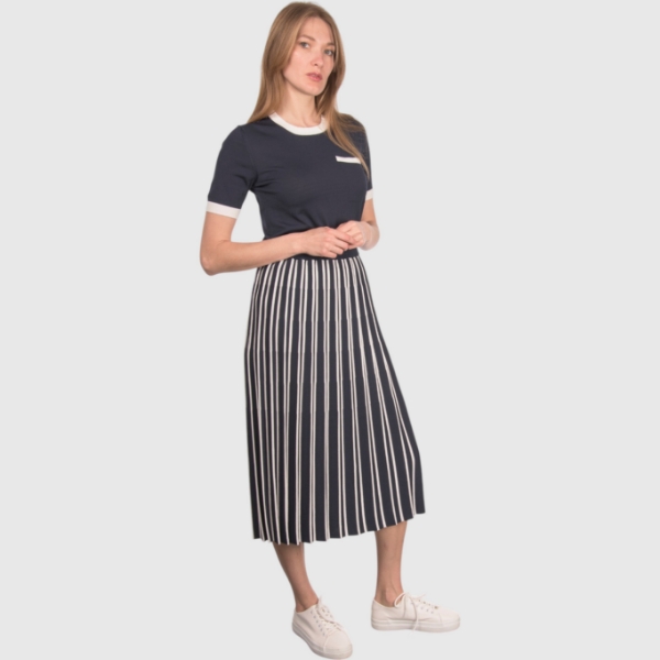 Immagine di Gonna midi plissè in maglia