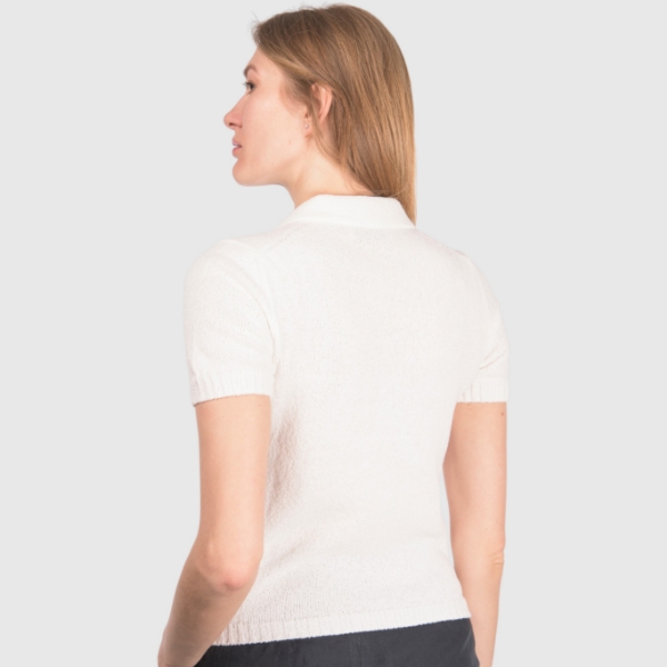 Immagine di Polo in maglia bouclè