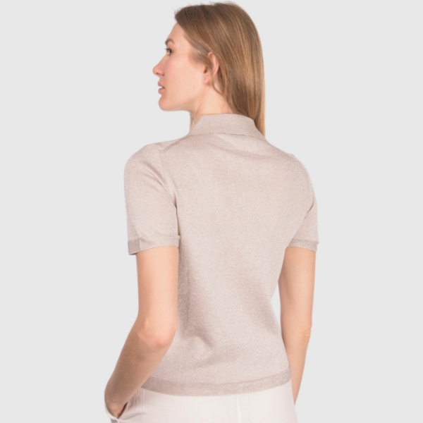 Immagine di Polo in maglia lurex