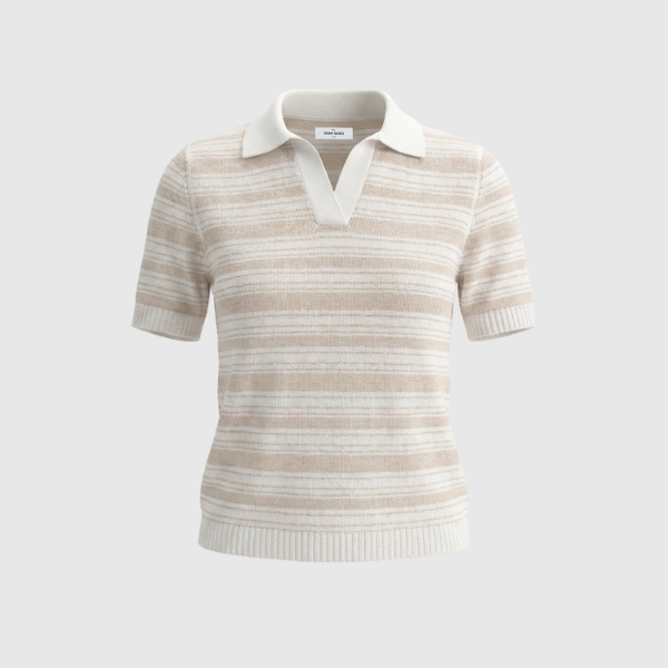 Immagine di Polo in maglia a righe