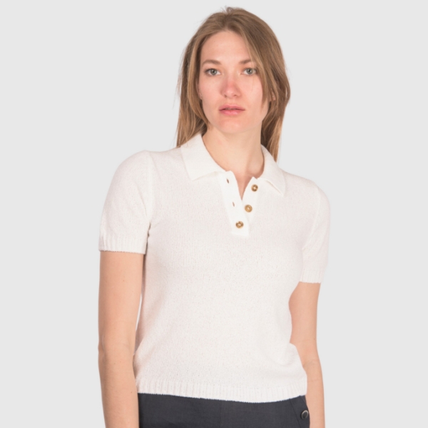 Immagine di Polo in maglia bouclè