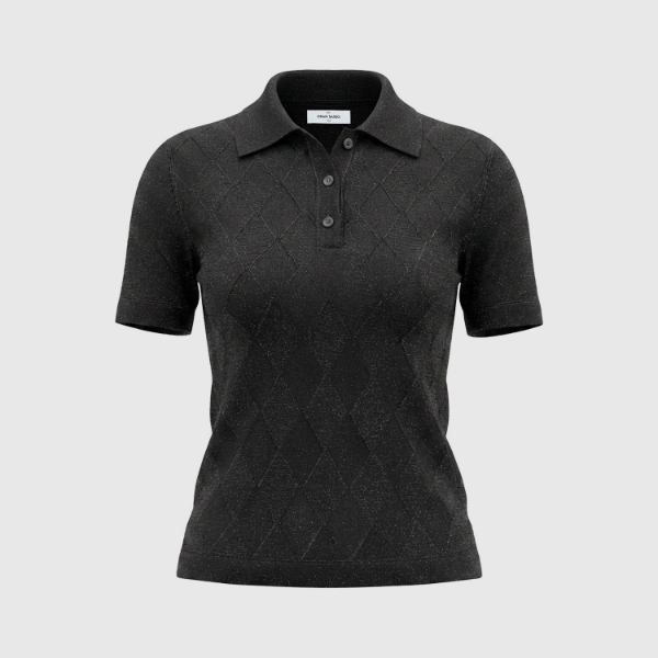 Immagine di Polo in maglia lurex