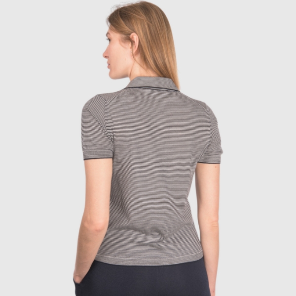 Immagine di Polo skipper in maglia a righe