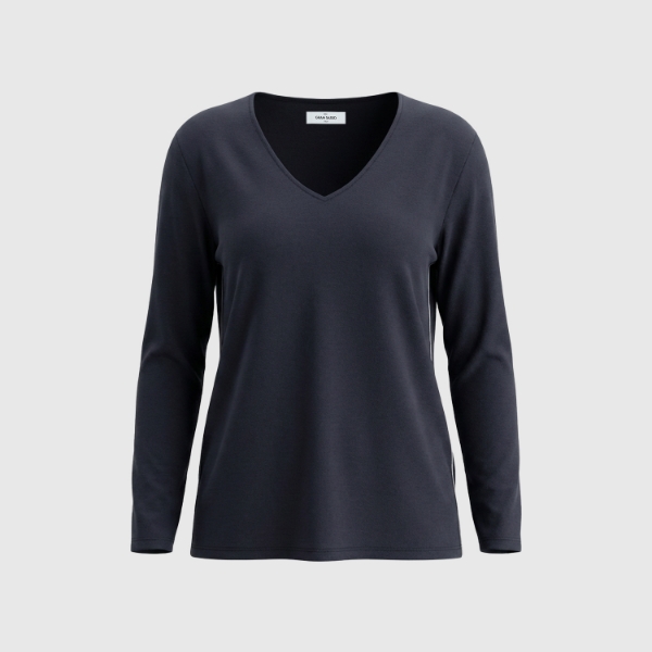 Picture of Full Milano stitch V neck