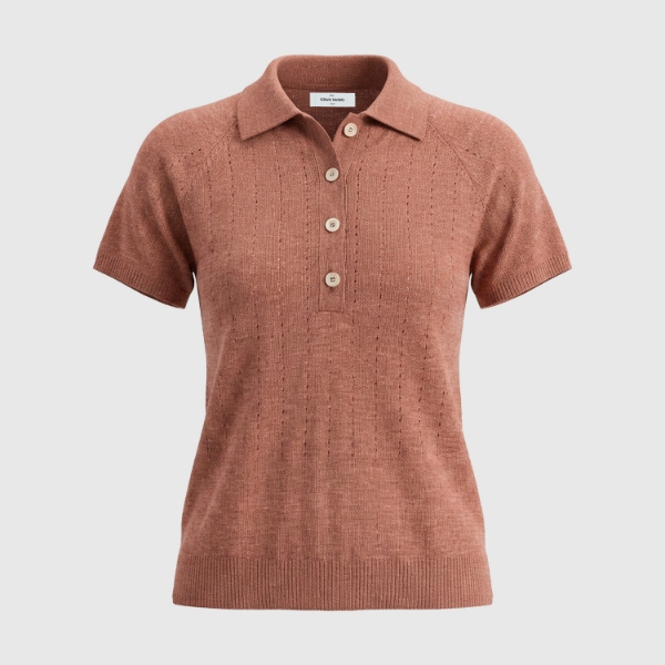 Immagine di Polo in maglia in lino