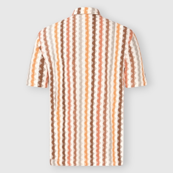 Picture of Ethnic-pattern jersey shirt