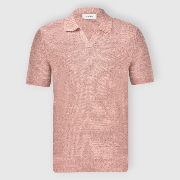 Immagine di Polo skipper in maglia chicco riso