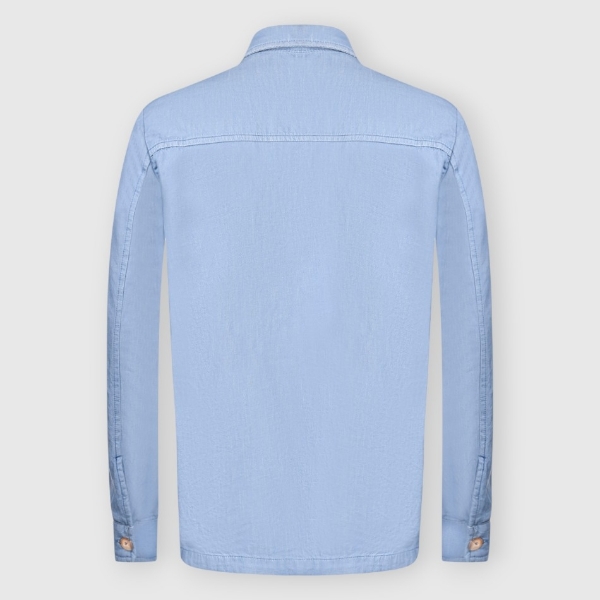 Picture of Denim cotton overshirt