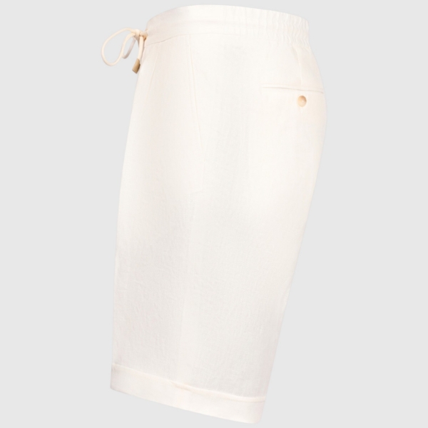 Immagine di Bermuda in lino delavè