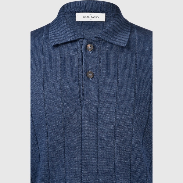 Immagine di Polo in maglia a coste