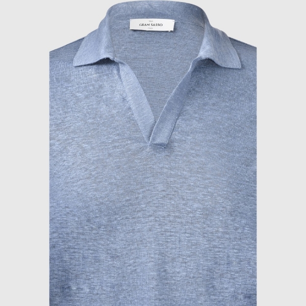 Picture of Linen skipper polo 
