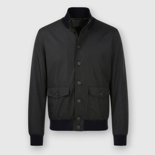 Picture of Patch pockets bomber jacket