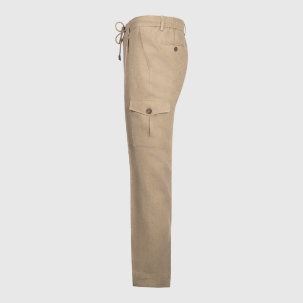 Picture of Cargo linen trousers