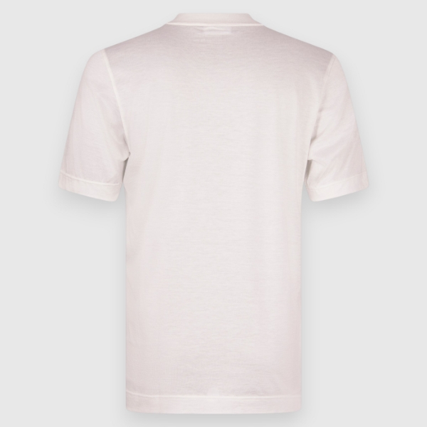 Immagine di T-shirt jersey in seta e cotone