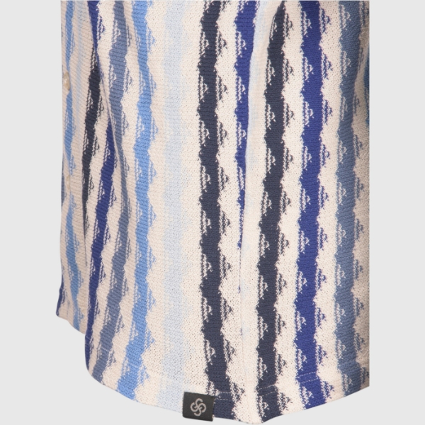 Picture of Ethnic-pattern jersey shirt