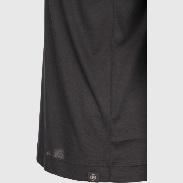 Immagine di T-shirt jersey in seta e cotone