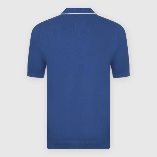 Immagine di Polo skipper in maglia chicco riso