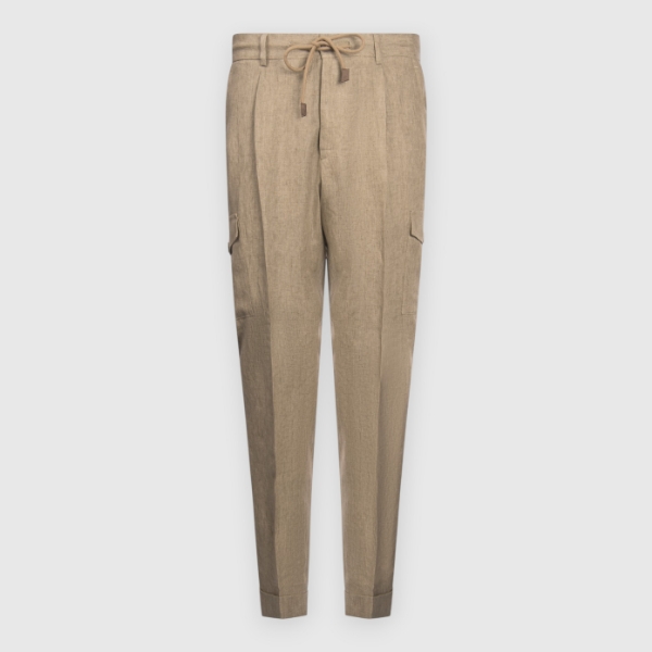 Picture of Cargo linen trousers