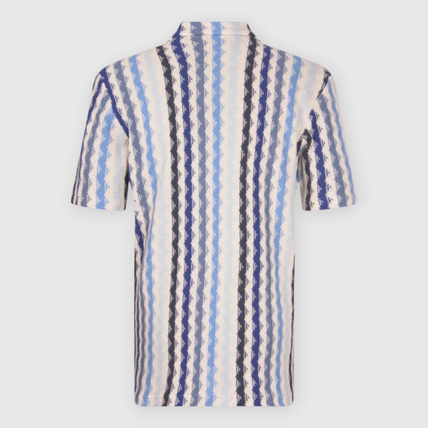 Picture of Ethnic-pattern jersey shirt