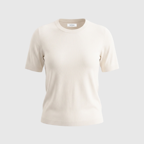 Immagine di T-shirt in maglia rasata