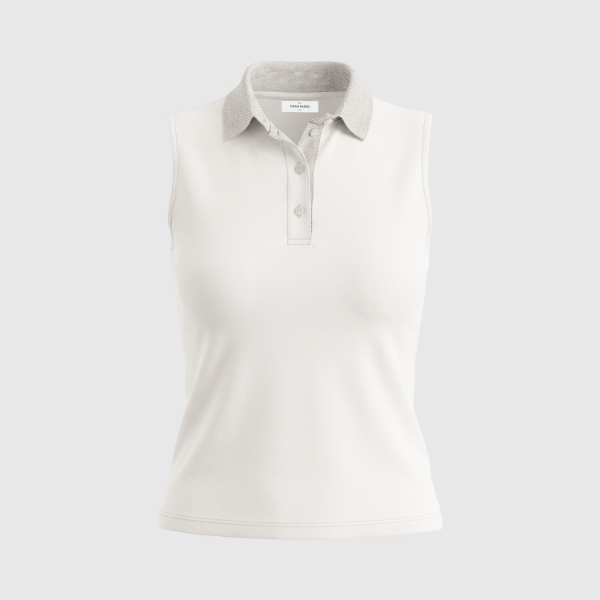 Picture of Sleeveless jersey polo