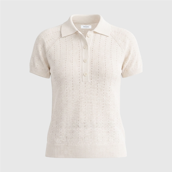 Immagine di Polo in maglia in lino