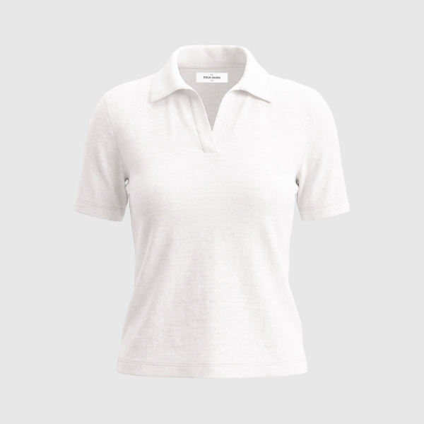 Immagine di Polo jersey skipper in puro lino