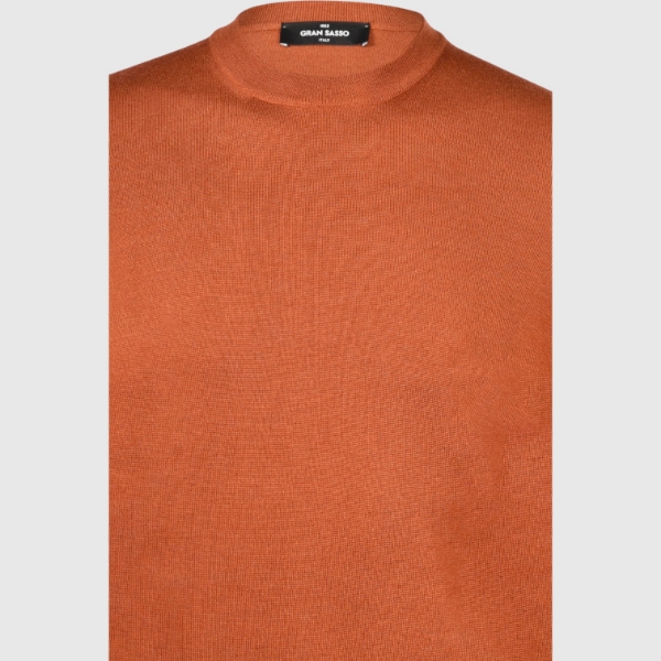 Immagine di Girocollo in lana cashmere e seta