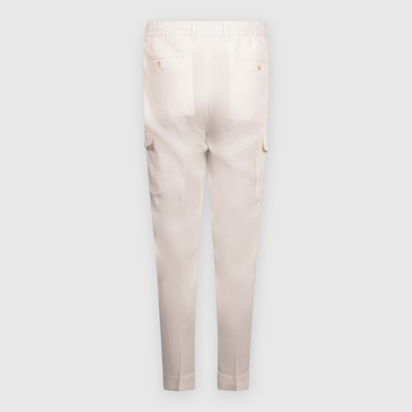 Immagine di Pantaloni in lino cargo