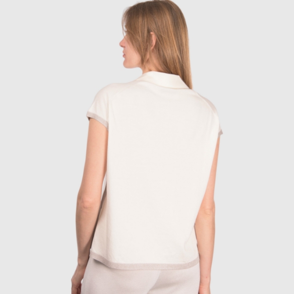 Picture of Lurex knit polo