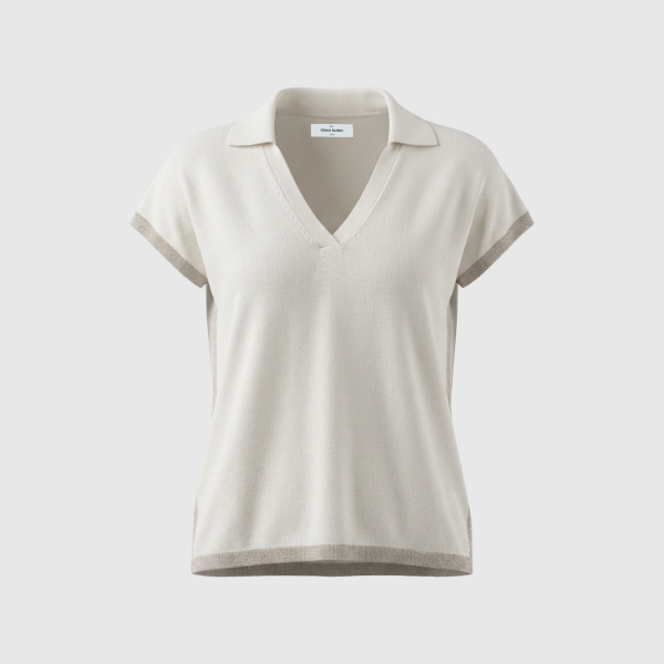 Picture of Lurex knit polo