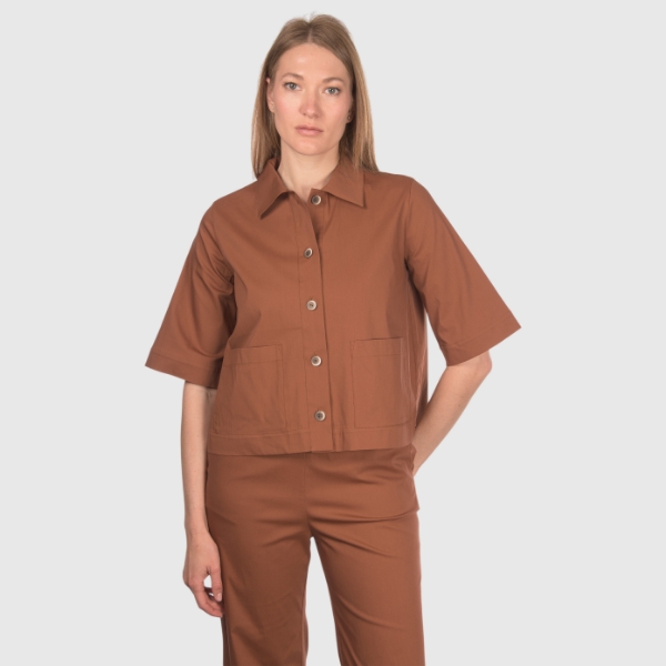 Immagine di Camicia jersey cropped