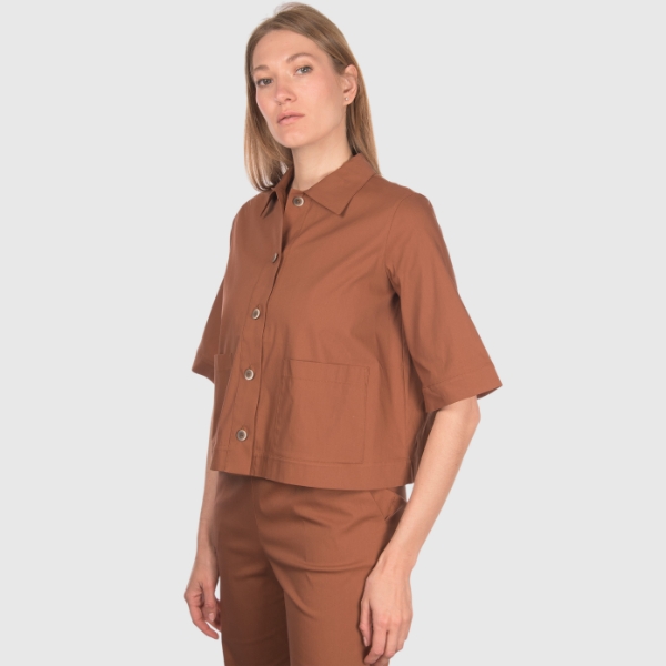 Immagine di Camicia jersey cropped