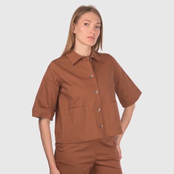 Immagine di Camicia jersey cropped