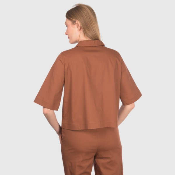 Immagine di Camicia jersey cropped