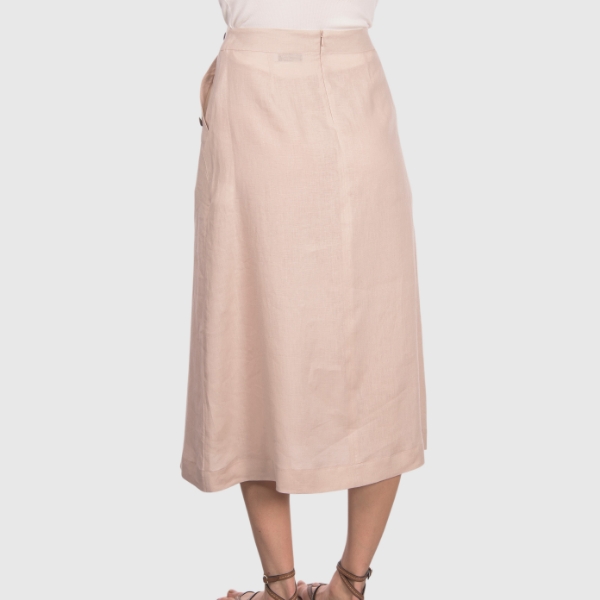 Picture of Buttons midi skirt