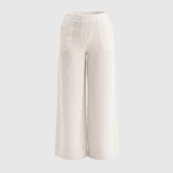 Picture of Linen palazzo pants